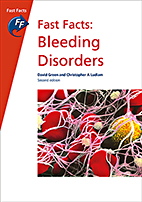 Fast Facts: Bleeding Disorders (book cover, edition 2013)