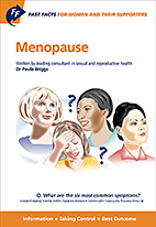 Fast Facts for Women and their Supporters: Menopause (book cover, edition 2018)