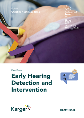 Fast Facts: Early Hearing Detection and Intervention (book cover, edition 2023)
