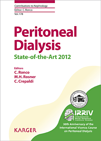 Book cover for Peritoneal Dialysis - State-of-the-Art 2012