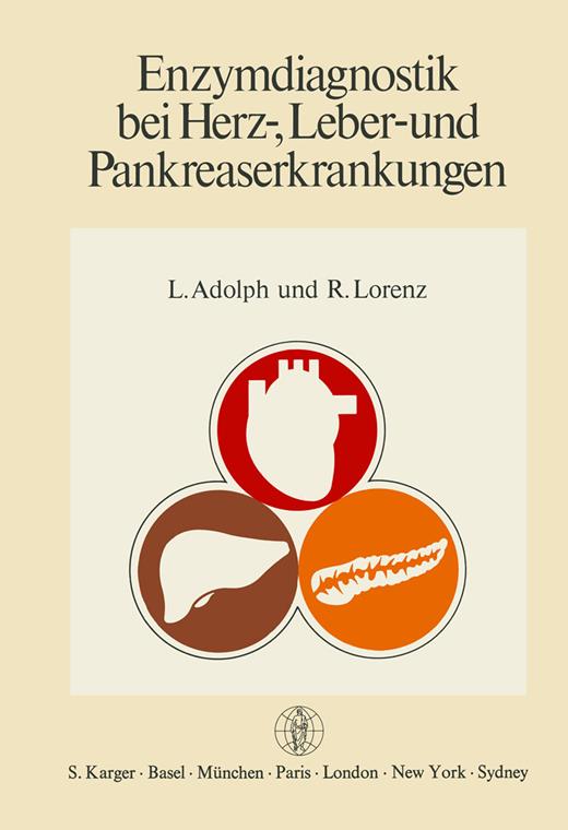 Book cover for Enzymdiagnostik bei Herz-, Leber- und Pankreaserkrankungen