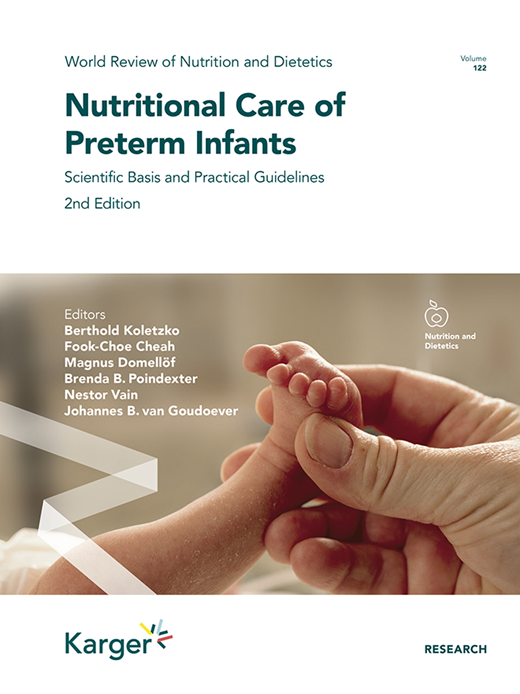 Book cover for Nutritional Care of Preterm Infants: Scientific Basis and Practical Guidelines