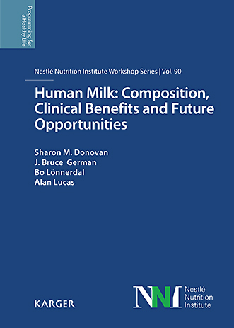 Book cover for Human Milk: Composition, Clinical Benefits and Future Opportunities: 90th Nestlé Nutrition Institute Workshop, Lausanne, October-November 2017