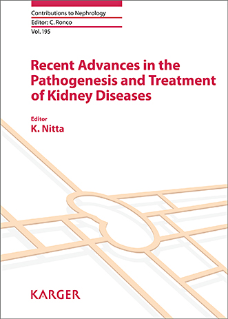 Book cover for Recent Advances in the Pathogenesis and Treatment of Kidney Diseases