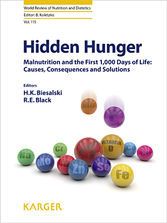 Book cover for Hidden Hunger: Malnutrition and the First 1,000 Days of Life: Causes, Consequences and Solutions