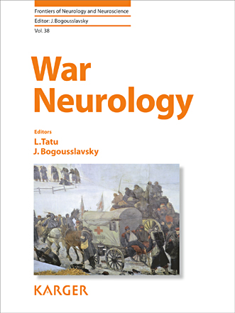 Book cover for War Neurology