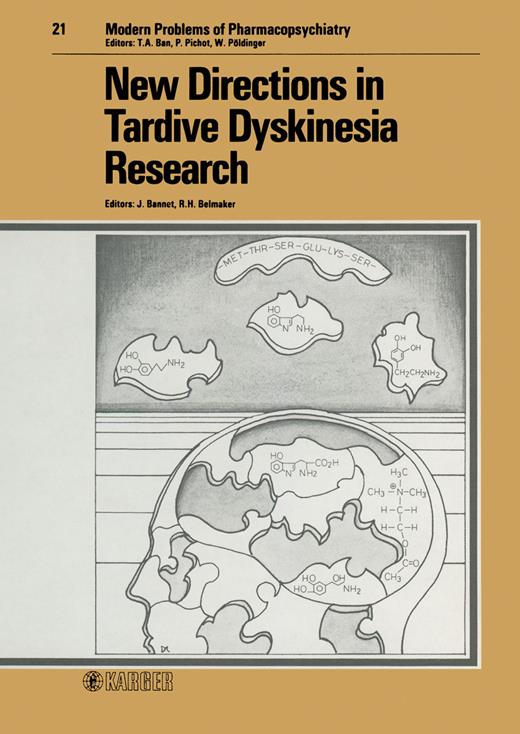 Book cover for New Directions in Tardive Dyskinesia Research