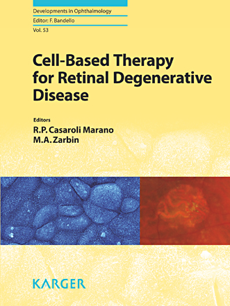 Book cover for Cell-Based Therapy for Retinal Degenerative Disease