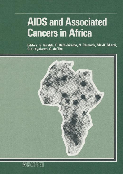Book cover for AIDS and Associated Cancers in Africa: 2nd International Symposium, Naples, October 1987