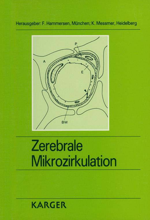 Book cover for Zerebrale Mikrozirkulation: 8. Bodensee-Symposium über Mikrozirkulation, Konstanz/Bodensee, Oktober 1988