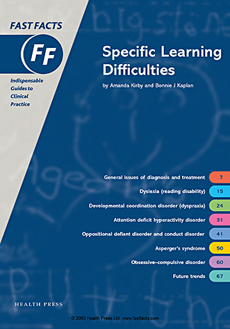 Book cover for Fast Facts: Specific Learning Difficulties