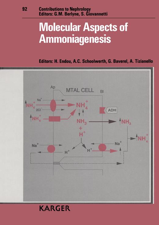 Book cover for Molecular Aspects of Ammoniagenesis: 5th International Workshop on Ammoniagenesis, Tokyo, July 1990