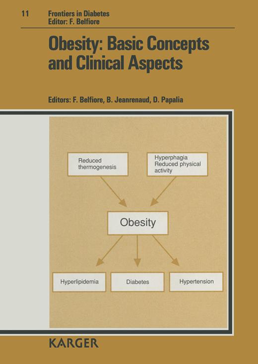 Book cover for Obesity: Basic Concepts and Clinical Aspects: 11th Congress of the Italian Union Against Obesity, Catania, March 1990: Proceedings