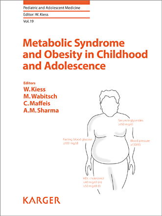Book cover for Metabolic Syndrome and Obesity in Childhood and Adolescence