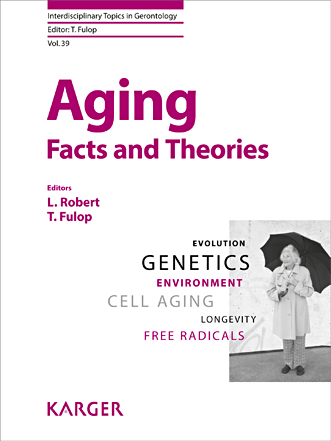 Book cover for Aging: Facts and Theories