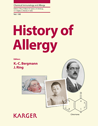 Book cover for History of Allergy