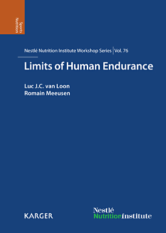Book cover for Limits of Human Endurance: 76th Nestlé Nutrition Institute Workshop, Oxford, August 2012