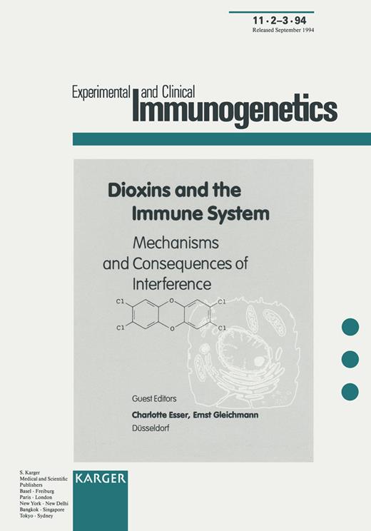 Book cover for Dioxins and the Immune System: Mechanisms and Consequences of Interference