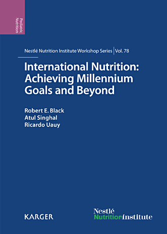 Book cover for International Nutrition: Achieving Millennium Goals and Beyond: 78th Nestlé Nutrition Institute Workshop, Muscat, March 2013