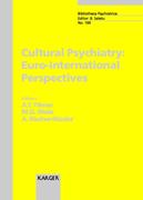 Book cover for Cultural Psychiatry: Euro-International Perspectives