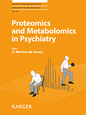 Book cover for Proteomics and Metabolomics in Psychiatry