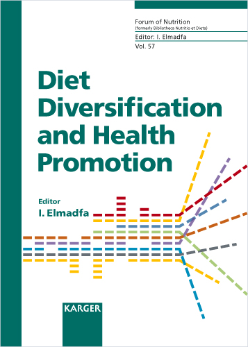 Book cover for Diet Diversification and Health Promotion: European Academy of Nutritional Sciences (EANS) Conference, Vienna, May 2004
