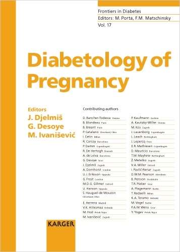 Book cover for Diabetology of Pregnancy