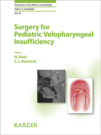 Book cover for Surgery for Pediatric Velopharyngeal Insufficiency
