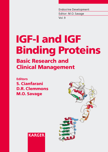 Book cover for IGF-I and IGF Binding Proteins: Basic Research and Clinical Management