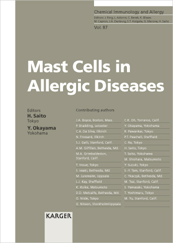 Book cover for Mast Cells in Allergic Diseases