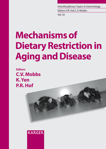 Book cover for Mechanisms of Dietary Restriction in Aging and Disease