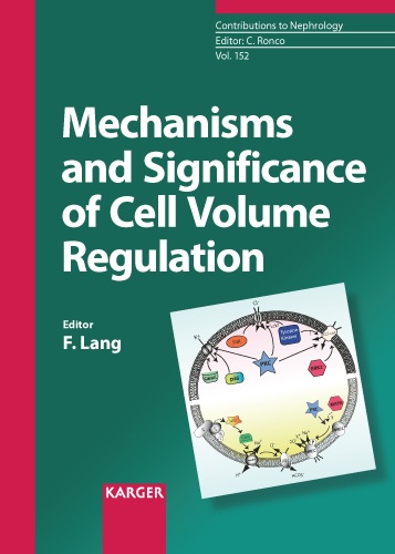 Book cover for Mechanisms and Significance of Cell Volume Regulation