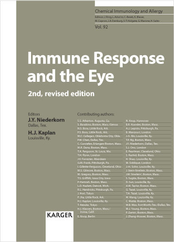 Book cover for Immune Response and the Eye