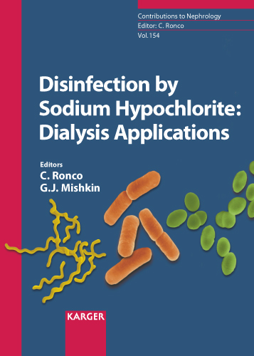 Book cover for Disinfection by Sodium Hypochlorite: Dialysis Applications