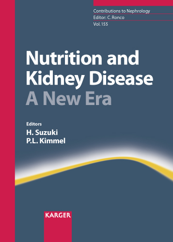 Book cover for Nutrition and Kidney Disease: A New Era