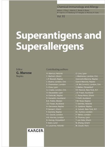 Book cover for Superantigens and Superallergens