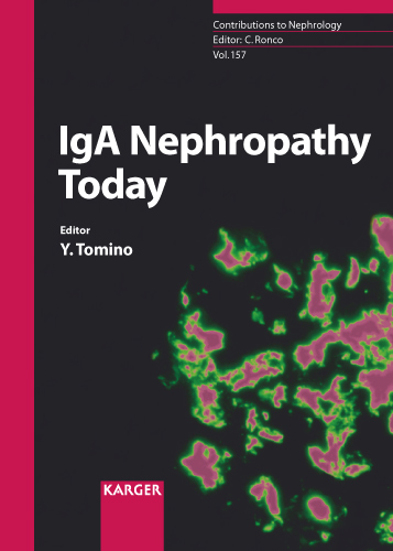 Book cover for IgA Nephropathy Today