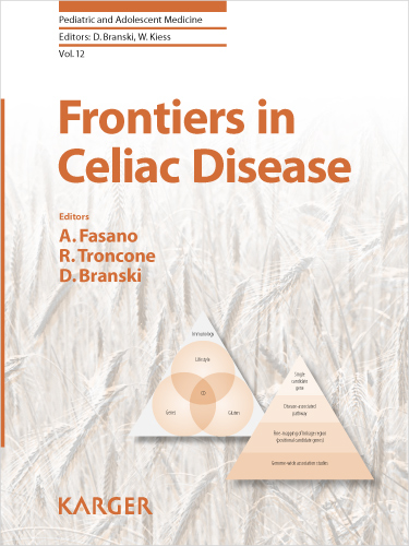 Book cover for Frontiers in Celiac Disease