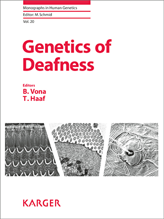 Book cover for Genetics of Deafness