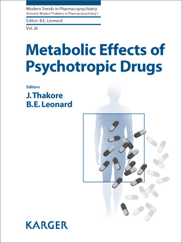 Book cover for Metabolic Effects of Psychotropic Drugs