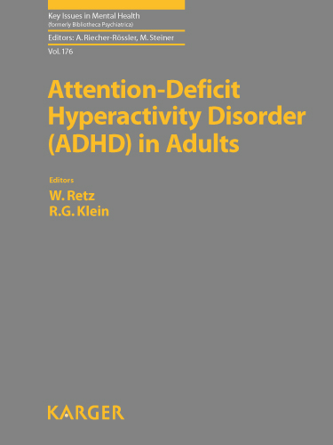 Book cover for Attention-Deficit Hyperactivity Disorder (ADHD) in Adults