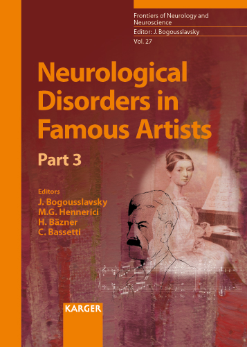 Book cover for Neurological Disorders in Famous Artists - Part 3