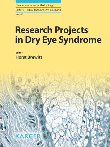 Book cover for Research Projects in Dry Eye Syndrome