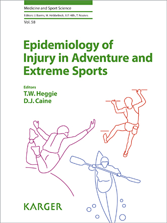 Book cover for Epidemiology of Injury in Adventure and Extreme Sports