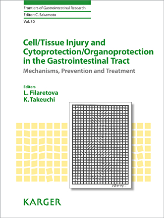 Book cover for Cell/Tissue Injury and Cytoprotection/Organoprotection in the Gastrointestinal Tract: Mechanisms, Prevention and Treatment