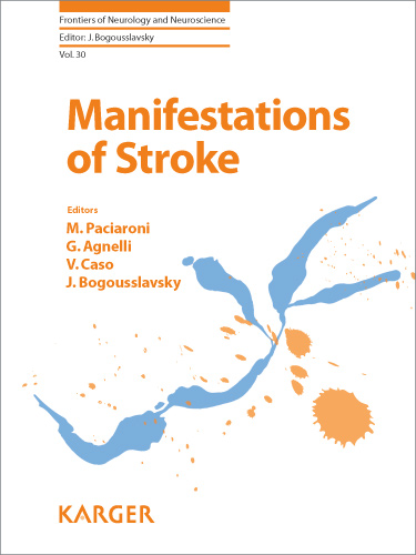 Book cover for Manifestations of Stroke