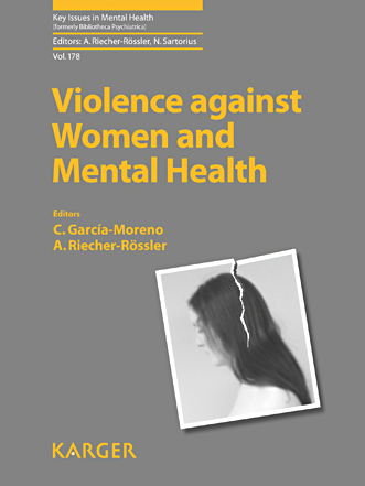 Book cover for Violence against Women and Mental Health