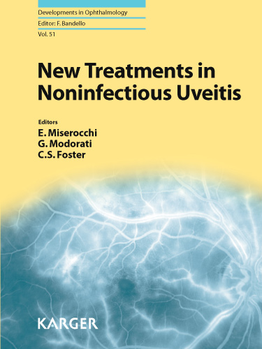 Book cover for New Treatments in Noninfectious Uveitis