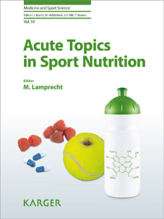 Book cover for Acute Topics in Sport Nutrition