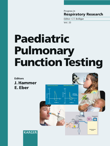 Book cover for Paediatric Pulmonary Function Testing